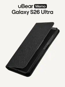 Чехол защитный uBear Memo Case для Samsung Galaxy S26 Ultra, искусственная кожа
