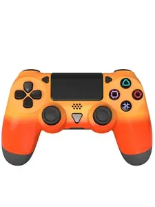 Беспроводной геймпад DOBE для PS4 / Джойстик Dualshock PS4, черно-зеленый