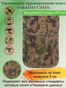 Тактический экранирующий чехол глушилка Фарадея для смартфона, капсула глушилка сигнала GPS и сотовой связи GSM для телефона, сумка блокиратор Фарадея Faraday, авто ключница