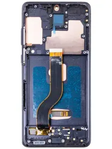 Дисплей для Samsung S20+ (G985F) модуль в черной рамке - (OLED) (Full Size)