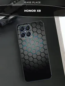Силиконовый чехол на Honor X8 / Хонор Х8 стильный