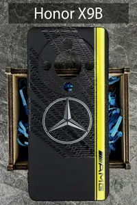 Чехол на Honor X9b, Хонор Х9Б с принтом Мерседес