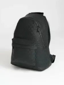 Рюкзак Monogram Total Black, черный, городской, для ноутбука, мужской и женский, формат А4, школьный