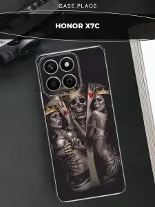 Чехол на Хонор X7C скелет