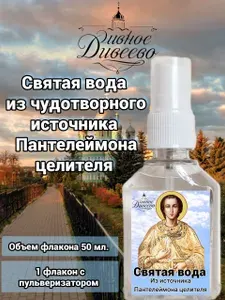 Вода из источника Пантелеймона Целителя Дивеево
