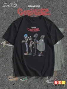 Футболка с принтом Gorillaz 1 шт