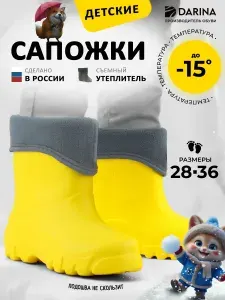 Сапоги Дарина для школьников