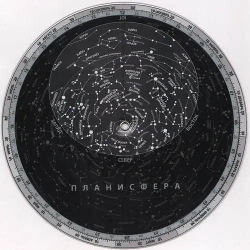 Планисфера. Звездное небо