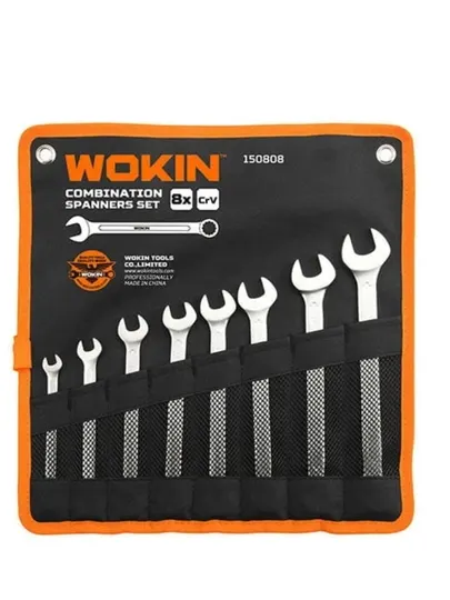 Набор комбинированных ключей WOKIN 8 ШТ (Cr-V)