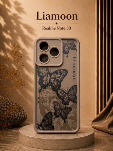 Чехол на realme Note 50 объемный с принтом Liamoon