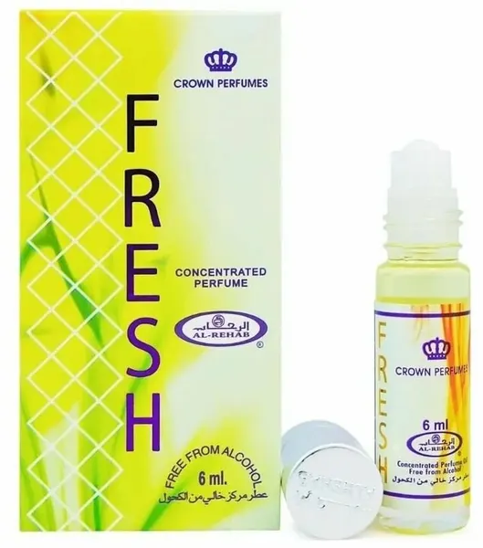 Арабские масляные духи Фреш / Perfumes Fresh Al-Rehab 6 мл