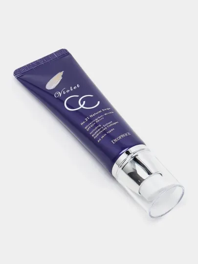 Тональный СС крем для лица DEOPROCE VIOLET CC CREAM SPF50+ PA+++