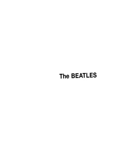 The Beatles The Beatles (White Album) Apple Records