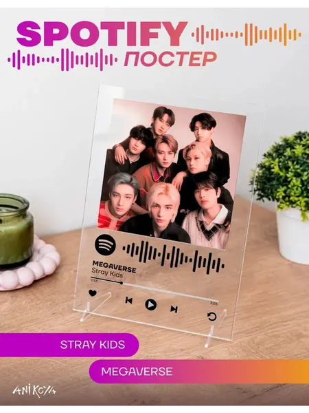 Spotify постер Stray Kids Megaverse