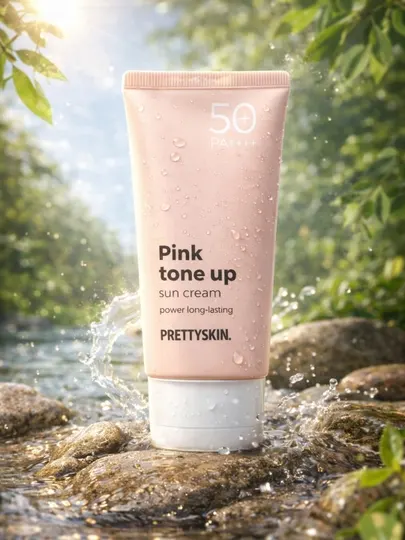Солнцезащитный крем для лица, SPF, Prettyskin Sun Cream, увлажняющий, 70 мл, LAVINE
