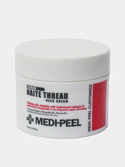 Подтягивающий крем для шеи с пептидным комплексом MEDI-PEEL Naite Thread Neck Cream , 100 мл