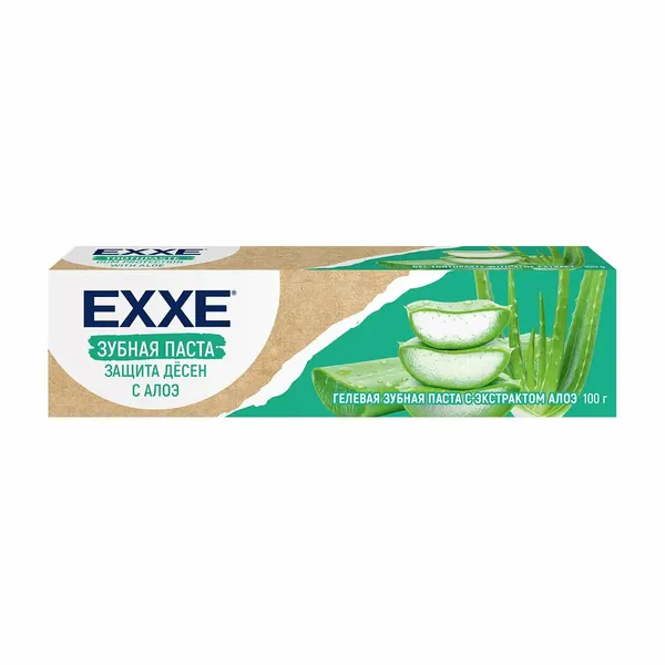 Зубная паста EXXE 100г Защита десен Алоэ NEW