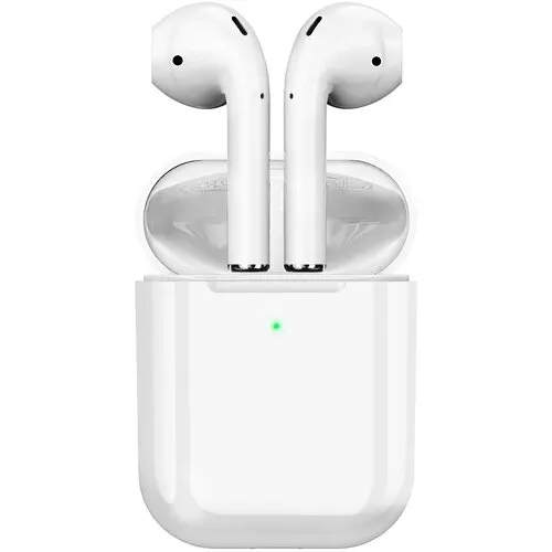 Bluetooth наушники вкладыши с микрофоном TWS Hoco EW41 беспроводная мобильная гарнитура, белые