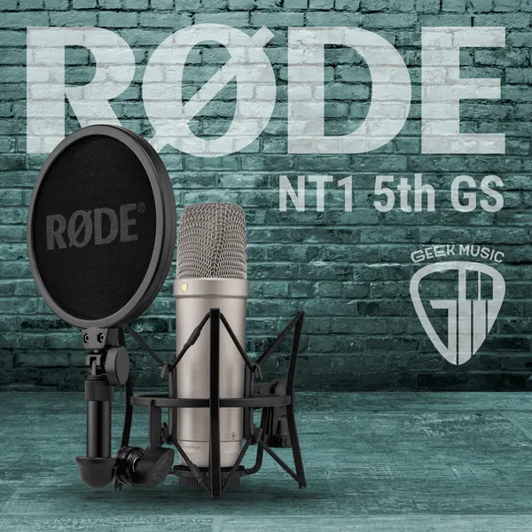 Rode NT1 5th Generation Silver - микрофон студийный конденсаторный, серебристый