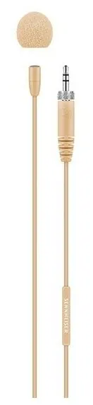 Петличный микрофон Sennheiser MKE ESSENTIAL OMNI-BEIGE, конденсаторный, круговая диаграмма направленности