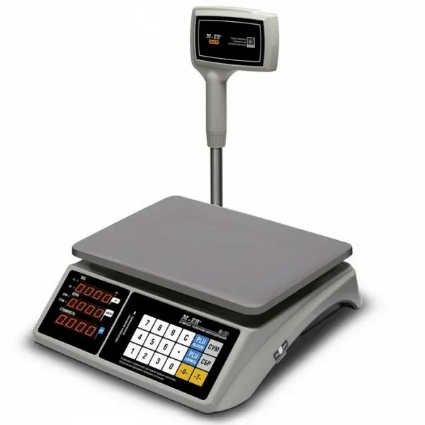 Весы торговые Mertech M-ER 328 ACPX-15.2 "TOUCH-M" (LED, USB/RS-232)