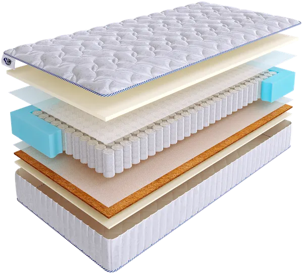 Ортопедический матрас SkySleep LIKE 4 S500 пружинный на кровать 110x185