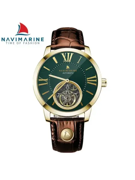Французские механические наручные часы NVM2012-4 оригинал NAVIMARINE