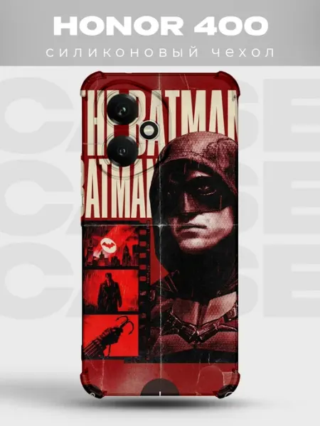 Чехол на Honor 400 Бэтмен dc комикс тёмный рыцарь готэм PRINTberries