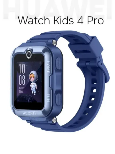 Силиконовый ремешок для Huawei Watch Kids 4 Pro синий