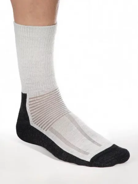 NoName Термоноски утепленные CROSS MERINO SOCKS LT GREY спортивные