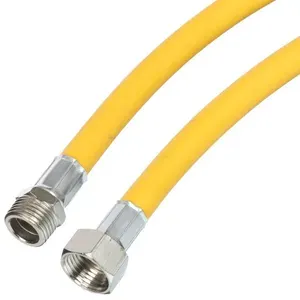 Подводка для газа 1/2"х4 м, Г-Ш, ПВХ, индивидуальная упаковка, Tuboflex, 0160982