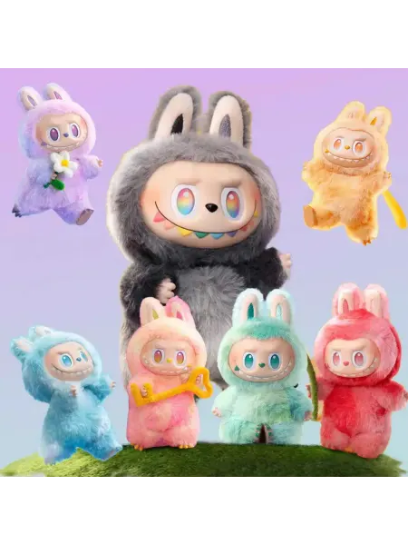 Kawaii cruch Лабубу мягкая игрушка монстр Брелок Labubu