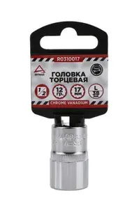 Головка 1/2 12-и гр. 17 мм L 38 мм, ARNEZI R0310017