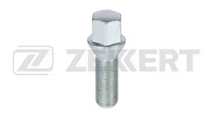 Болт колесный, конус, M14 x 1,5, длина резьбы 33, ключ 17, Цинк
