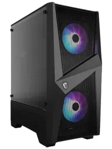 MSI Системный блок 100 (Intel Core Ultra 5 245KF, RAM 32 ГБ, SSD 512 ГБ, NVIDIA GeForce RTX 5060 Ti (8 Гб), Windows 11 Pro), 20265331, черный, черно-серый