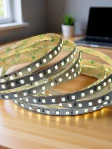 Лента светодиодная 24V 10W , 6000К, 120 led/m, 1000Lm, 8mm, SMD2835, IP20, 5 метров