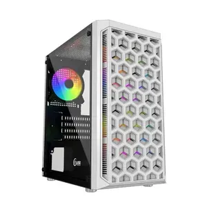 THE GHOST Системный блок Компьютер Игровой ПК (Intel Core i3-12100F, RAM 64 ГБ, SSD 500 ГБ, NVIDIA GeForce RTX 4060 Ti (8 Гб), Windows 11 Pro), 110093, белый