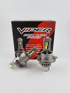 Светодиодные LED лампы головного света Viper H4 6000К для фар Volkswagen Transporter 1990-2003 г.в., Фольксваген Транспортер 1990-2003