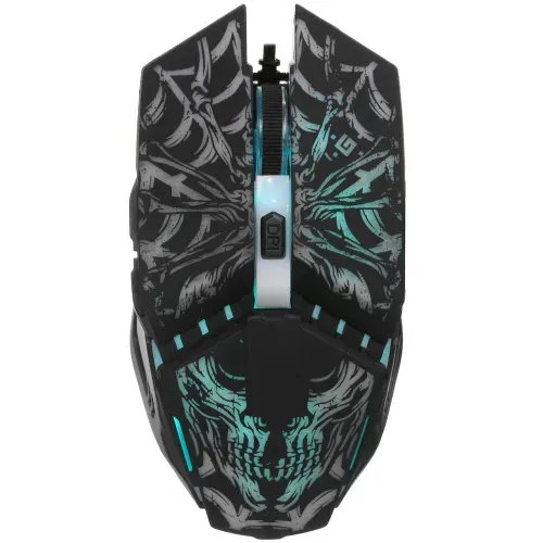 Проводная игровая мышь Defender GM - 670L 2400 dpi Чёрный для ПК / ноутбука