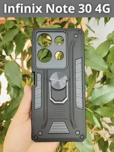 Чехол противоударный military на Infinix Note 30 4G / Инфиникс Ноте 30 4G (Черный)