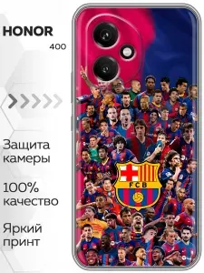 Чехол для Honor 400 с принтом Барселона Barcelona на хонор 400