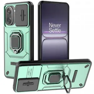 Transformer Ring Holder Противоударный чехол с кольцом и шторкой камеры для OnePlus Nord CE 5 5G