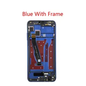 IPS Дисплей для Huawei Honor 8X JSN-AL00 JSN-L22 JSN-L21 в сборе с тачскрином ЖК Синяя рамка