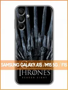 Чехол для Samsung Galaxy A15 с принтом Игры Престолов