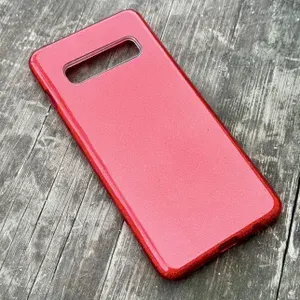 Чехол для SAMSUNG Galaxy S10 (G973F) / чехол на Самсунг С10, блестящий, плотный с защитой камеры