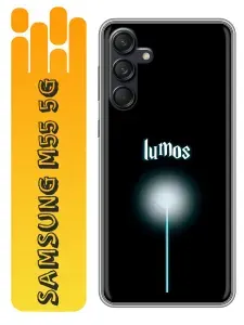Чехол для Samsung Galaxy M55 с принтом Harry Potter Гарри Поттер на Самсунг Галакси М55