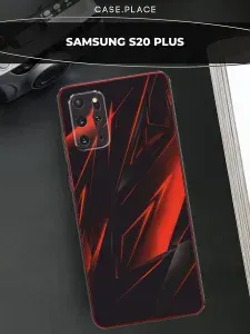Силиконовый чехол на Samsung Galaxy S20 Plus / Самсунг S20 Plus стильный