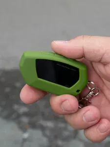Чехол для брелока Pandora D027, Силиконовый Оранжевый
