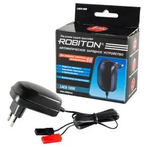 Зарядное устройство для свинцово-кислотных аккумуляторов ROBITON LAC6-1000 (Заряжает один свинцово-кислотный аккумулятор)