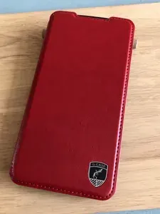 Чехол-книжка для Samsung S22 Plus / S22+ (S906B) / чехол книжка на Самсунг С22 Плюс, гладкая кожа, противоударный плотный, с функцией подставки для просмотра видео